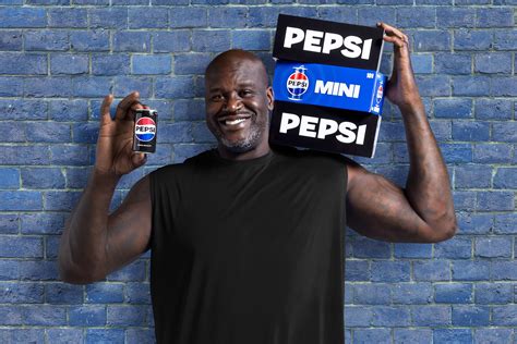 Shaquille O'Neal, the new face of Pepsi's anniversary-special mini ...