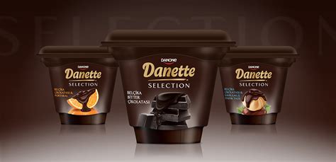 Packaging / Danone Danette Selection Pudding on Behance