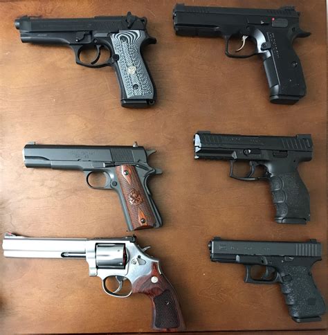 My handgun collection : r/guns