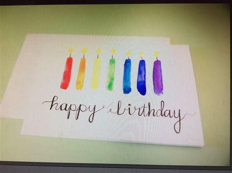 www.iliketocreate.com Easy instructions for this watercolor birthday card | Watercolor birthday ...