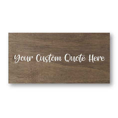 Custom Wood Signs – The Painted Oak Shop