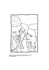 Coloring Page throat examination  Free Printables Img 12193 sketch template