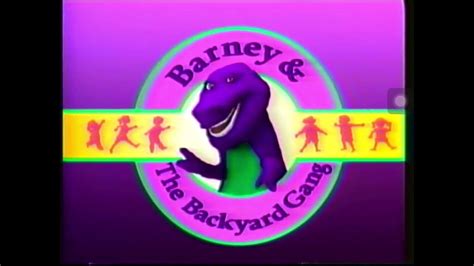 Barney and The Backyard Gang Theme song (Version 1) - YouTube