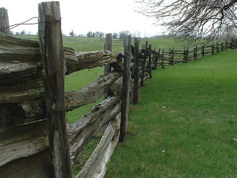 Cedar split rail fence - a photo on Flickriver