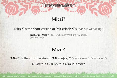 Mini language lesson #9: Hungarian slang - Daily News Hungary