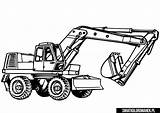Koparka Kolorowanki Kolorowanka Excavator Wydruku Blippi Dla Excavadora  sketch template