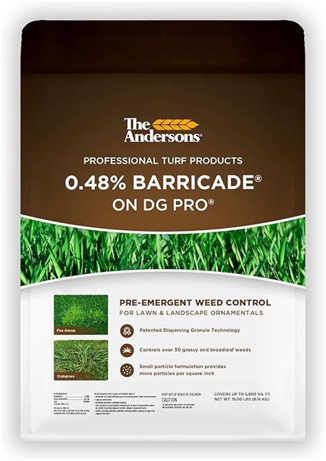 The Andersons Pro Turf Barricade Granular Pre-Emergent Weed Control (10,000 sq ft.) : Amazon.co ...