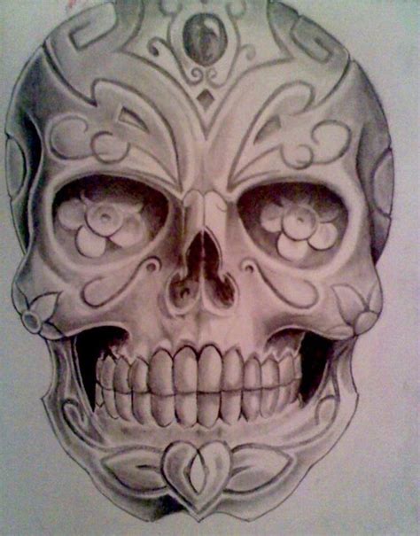 Live the shading | Skulls drawing, Skull art, Sugar skull art