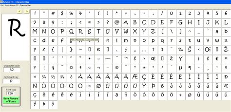 Font characters not loading windows font viewer - offseka