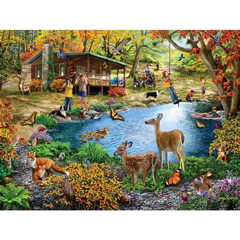 Buy Lake Play 500 Piece Jigsaw Puzzle at Bits And Pieces