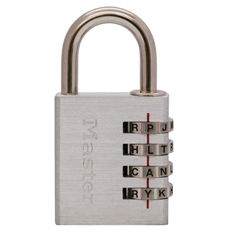 Master Lock 1-9/16-in Wide Combination Padlock at Lowes.com