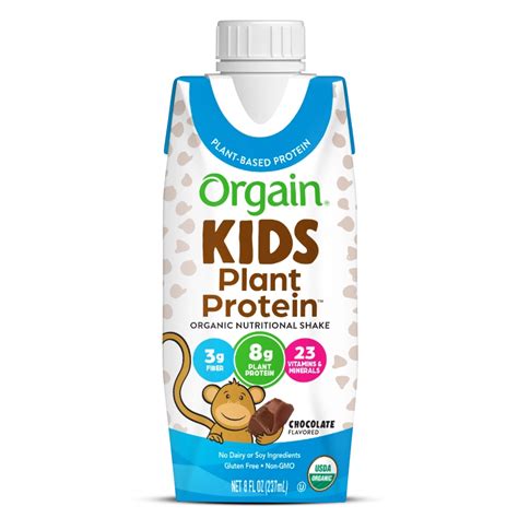 Kids Nutritional Chocolate Plant Protein Shake | Orgain