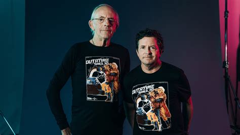 Michael J. Fox and Christopher Lloyd Reveal New BACK TO THE FUTURE Merchandise Collection ...