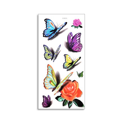 Temporary Tattoo - Flowers 11 - DressTech Store