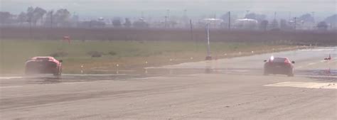 Lamborghini Aventador vs. Ferrari F12 1/2-Mile Drag Race Is Downright ...