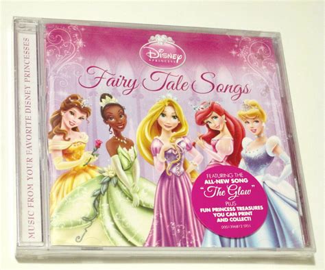 DISNEY PRINCESS FAIRY TALE SONGS ENHANCED CD 2011, WALT DISNEY RECORDS ...