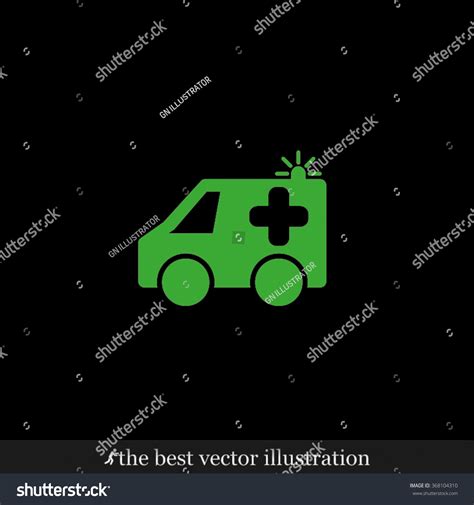 Ambulance Stock Vector (Royalty Free) 368104310 | Shutterstock