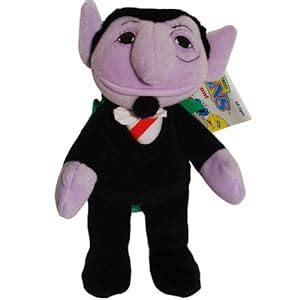 Amazon.com: The Count Dracula - Sesame Street Bean Bag Plush: Toys & Games