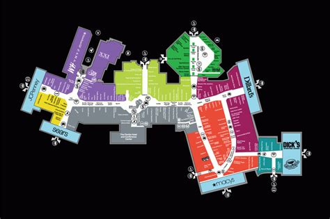 The Florida Mall - Largest Shopping Mall In Orlando - Florida Mall Food Court Map | Printable Maps