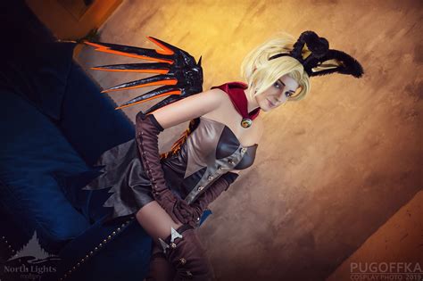 Mercy Witch Bunny Suit Cosplay Costume – NorthLights