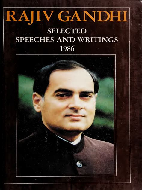 Rajiv Gandhi Selected Speeches and Writings, Vol. 2 (1989) | PDF ...