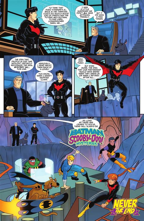 This implies that the Scooby-Doo Batman partnership continues in the future and also maybe ...