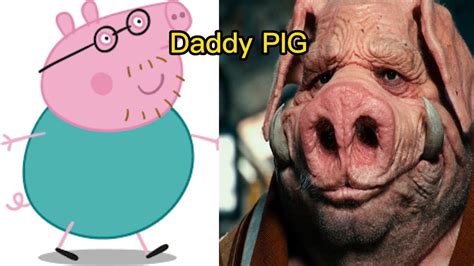 Peppa Pig Characters In REAL LIFE - YouTube