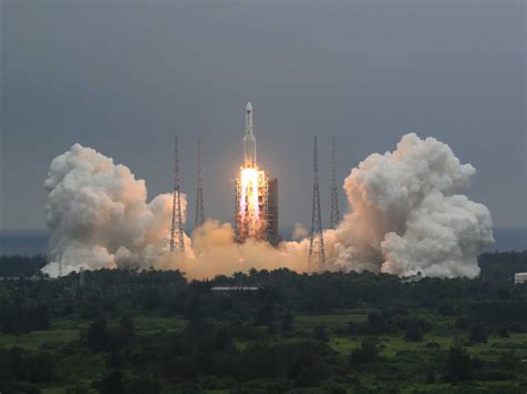 China Says Most Rocket Debris Burned Up During Reentry : NPR