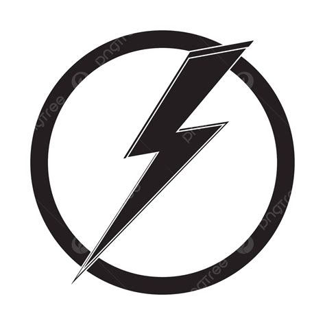 Lightning Thunderbolt Electricity Logo Design Template Illustration Thunderbolt Weather Vector ...