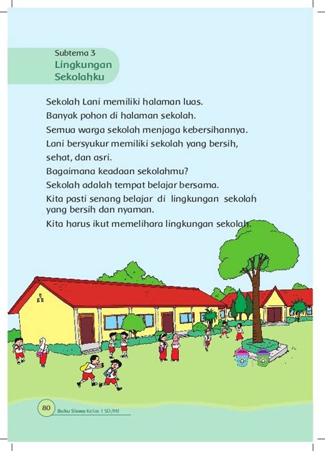 Contoh Karangan Tentang Lingkungan Sekolah Sehat - IMAGESEE