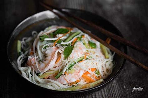 Shrimp Vermicelli Salad Recipe | Self Proclaimed Foodie