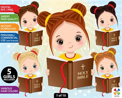 Bible Woman Clipart