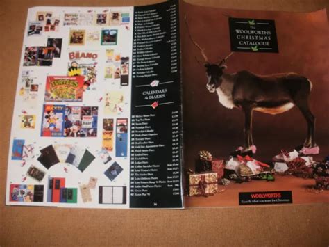 WOOLWORTHS CHRISTMAS CATALOGUE 1990 £17.50 - PicClick UK