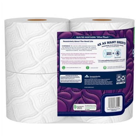 Quilted Northern Ultra Plush® Toilet Paper, 4 rolls - Ralphs