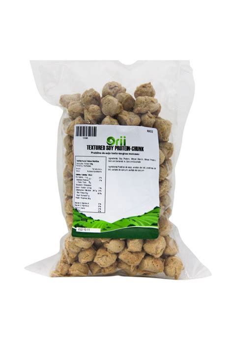 Textured Soy Protein-Chunk 300g (KK02) - Orii Vegan Market