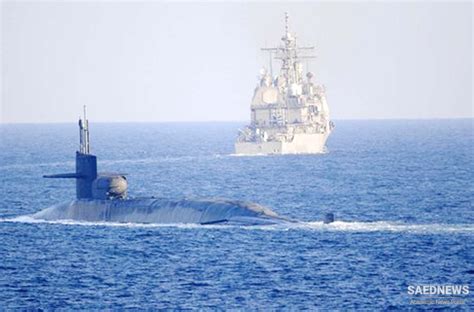 US Nuclear Submarine USS Georgia Passes Through Hormuz Strait and ...