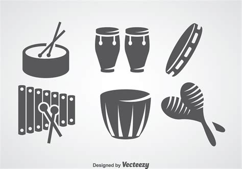 Salsa Music Instrument Vector Sets - Download Free Vector Art, Stock Graphics & Images