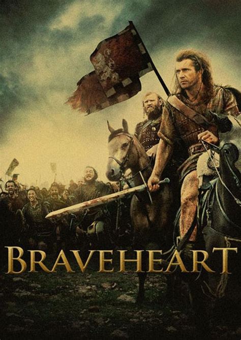 Braveheart Mel Gibson Classic Wall Art Movie Poster – Aesthetic Wall Decor