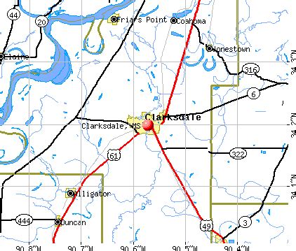 Clarksdale, Mississippi (MS 38645) profile: population, maps, real estate, averages, homes ...