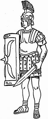 Roman Soldier Armor Coloring Page Sketch sketch template