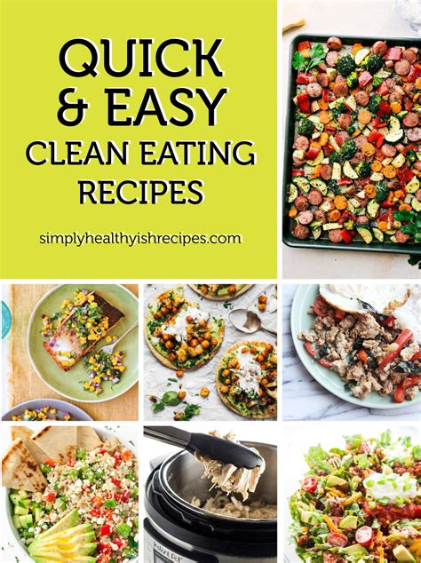 Quick & easy clean eating recipes to fuel your body from the inside out!