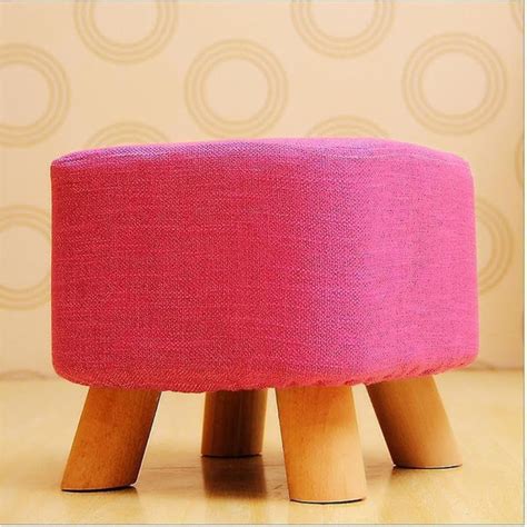 Wooden Stool Springboard Home Shoe Bench Modern Creative Fabric stools, Sofa Bench in The Living ...