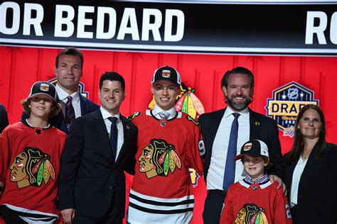 NHL DRAFT: Blackhawks select Connor Bedard with No. 1 overall pick - InForum | Fargo, Moorhead ...