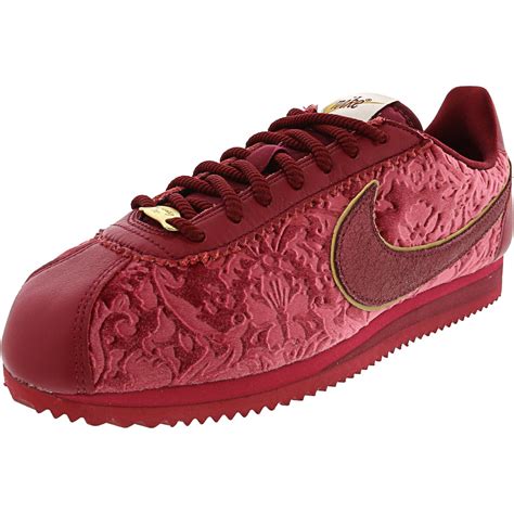 Nike - Nike Women's Classic Cortez Se Red Crush / Team Ankle-High Sneaker - 9M - Walmart.com ...