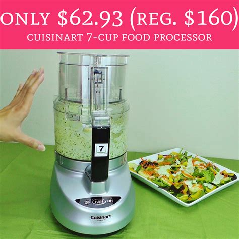 Only $62.93 (Regular $160) Cuisinart 7-Cup Food Processor + Free Shipping - Deal Hunting Babe