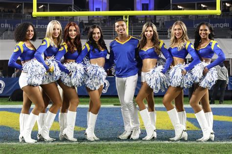 Los Angeles Rams Cheerleaders Will Make History At The Super Bowl