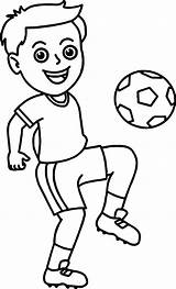 Soccer Printable Coloring Pages sketch template