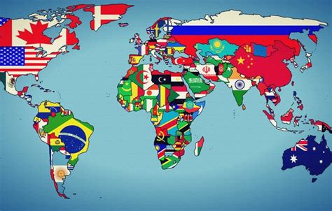 Wallpaper world, earth, map, states, geographic map images for desktop, section разное - download