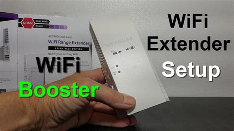 How To setup NETGEAR WiFi Range Extender AC1900 - Netgear Install with ...