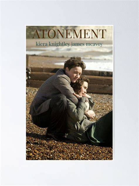 "Atonement Movie" Poster by lilydelahanty | Redbubble